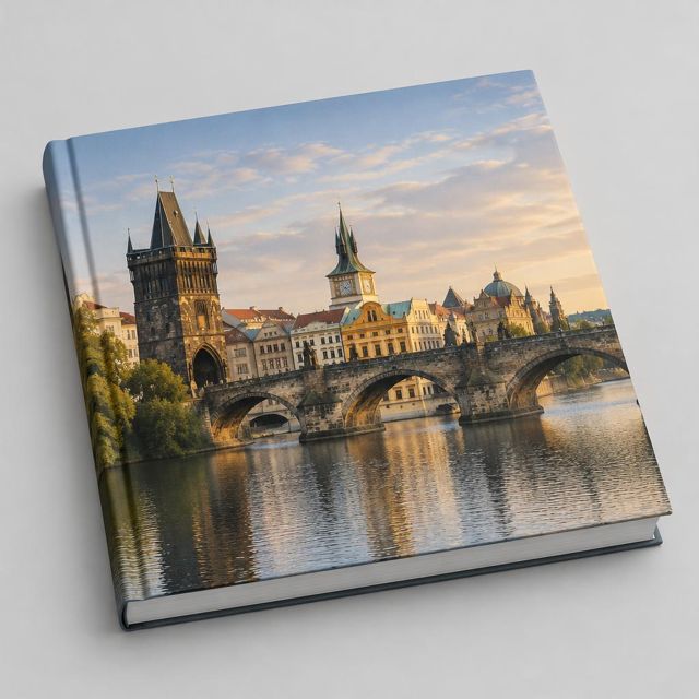 Otwarty album ze starymi fotografiami