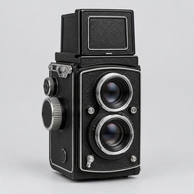 Aparat dwuobiektywowy 6×6